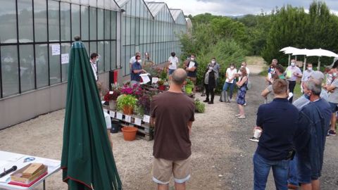 La journée technique et portes ouvertes du 1er juillet à la station Ratho a proposé notamment plusieurs ateliers aux professionnels présents. ©C. Thiery